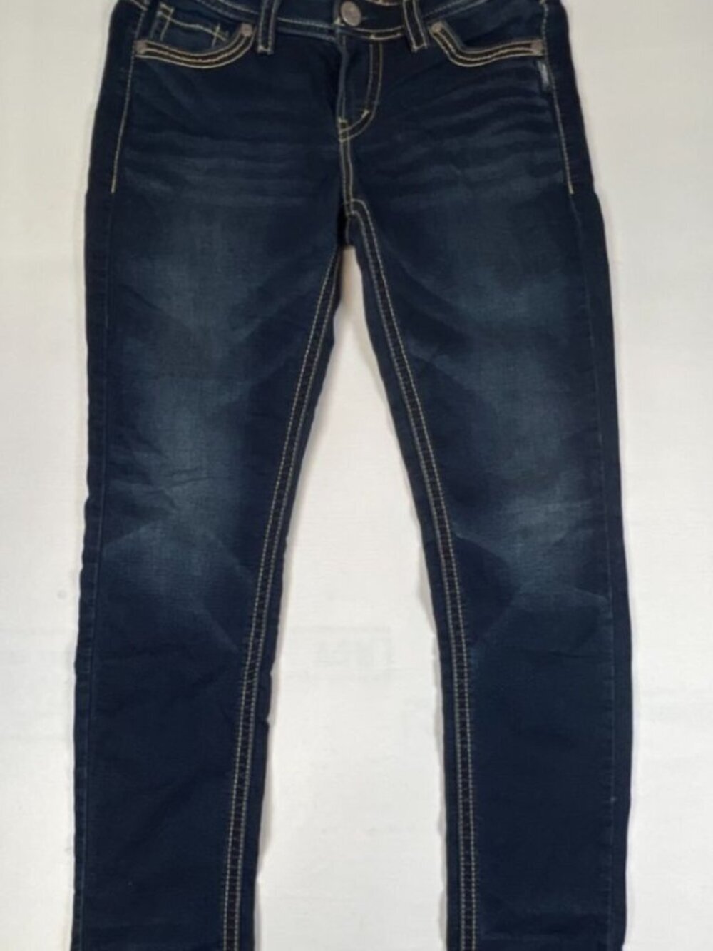 Silver Jeans Co. Suki Low Rise Pencil Skinny Jeans Women’s 30x30 Blue Stretch